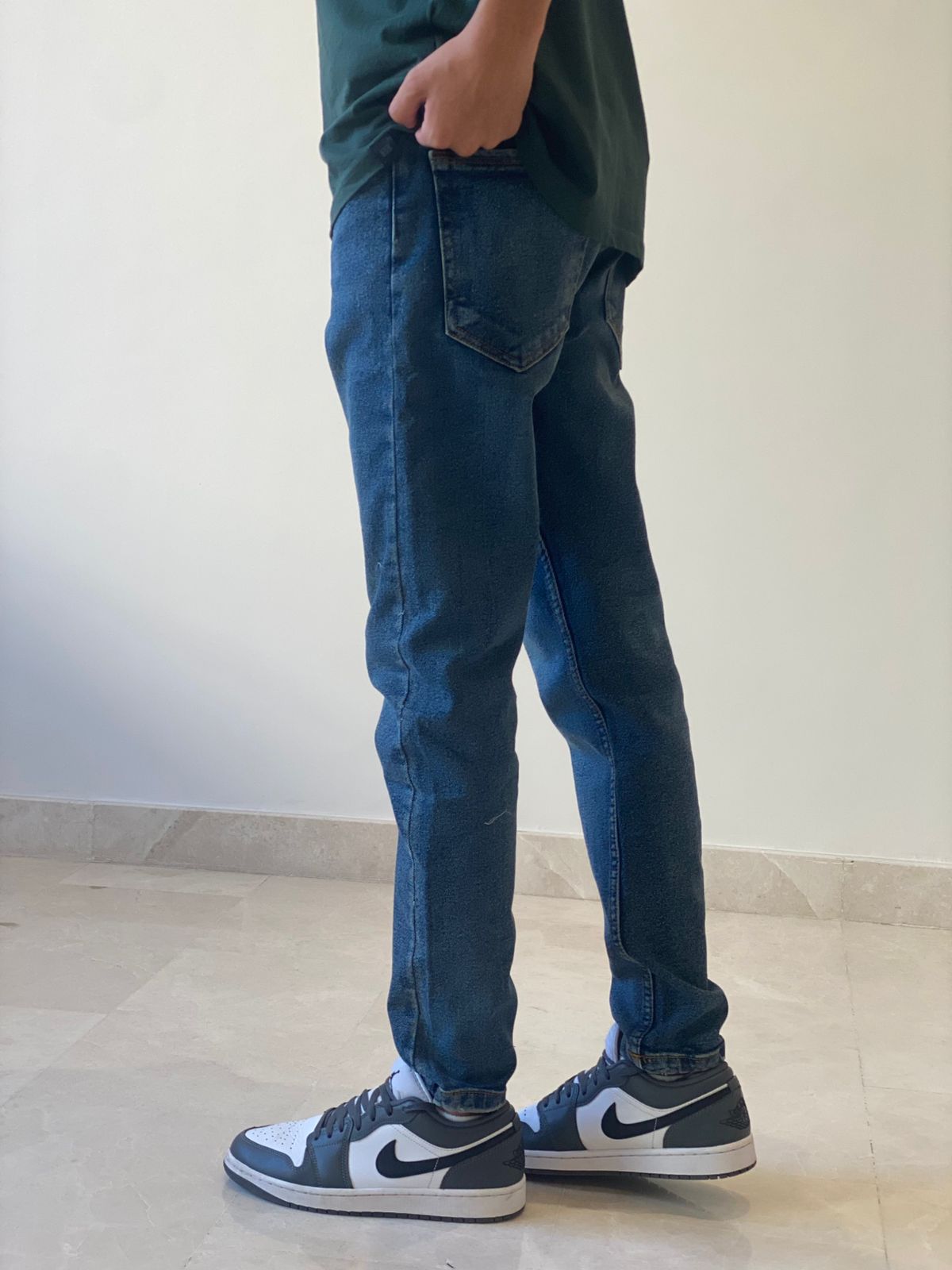 Dirty Blue Skinny Fit Jeans