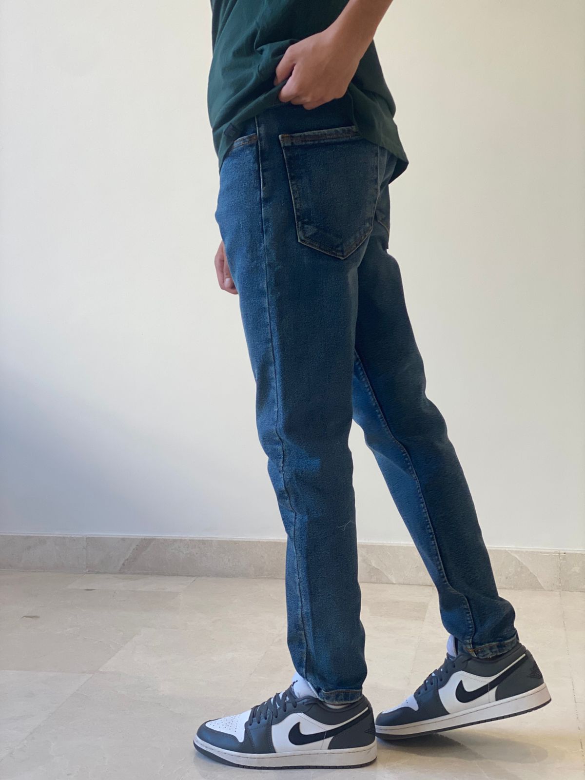 Dirty Blue Skinny Fit Jeans