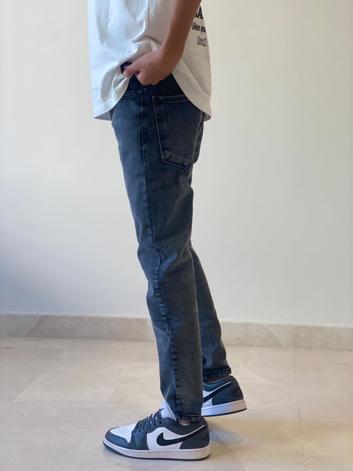 Dark Gray Skinny fit Jeans