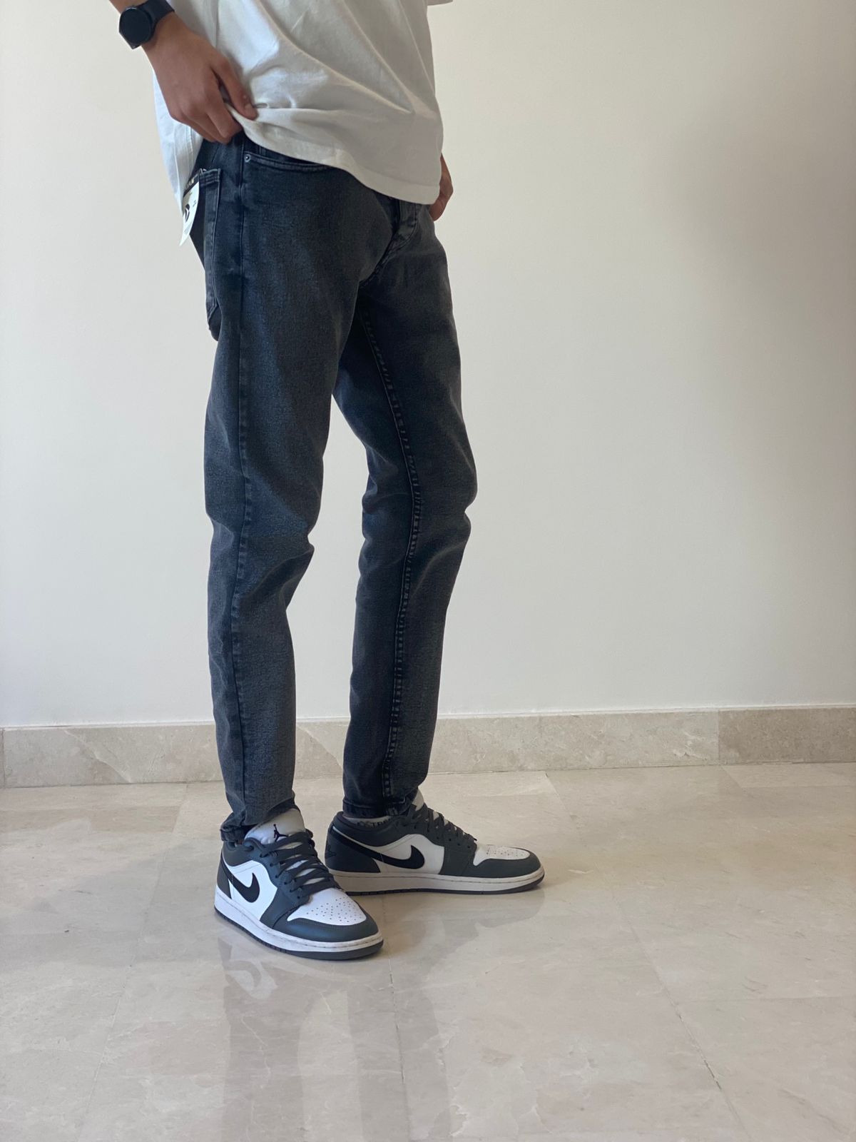 Dark Gray Skinny fit Jeans