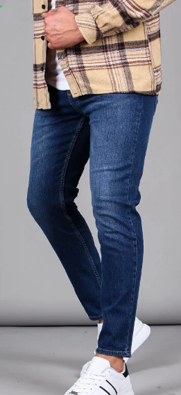 BLUE SKINNY FIT JEANS