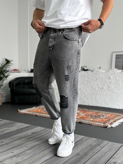 GRAY BOYFRIEND JEAN MEN