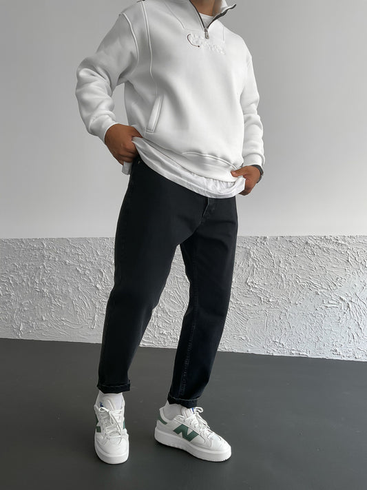 WASHED BLACK BOYFRIEND JEAN